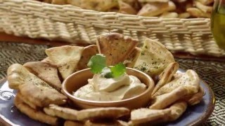 How to Make Pita Chips  Appetizer Recipes  Allrecipescom [upl. by Lamar210]