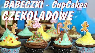 Babeczki Czekoladowe  Muffinki czekoladowe przepis od DeserekTV [upl. by Dahraf692]