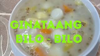 How to make Ginataang BiloBilo [upl. by Ardnasak]