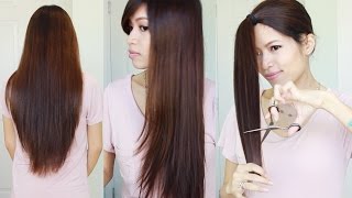 The Best Hair Hack ♥ How to Cut amp Layer Your Hair at Home [upl. by Baelbeer]