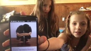 Hilarious Yoga Challenge with my Friends [upl. by Brianna96]