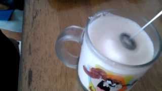 Aerolatte Review Frothing Cold Milk In Under 1 Minute [upl. by Tiff941]